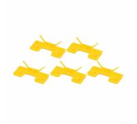 5 Pcs Plastic Windscreen Trim Clips for pour honda Accord Yellow | Yellow Trim Retainer Fasteners Plastic Exterior Molding Clips Yellow Plastic Clip Set
