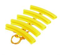 Keenso 5 Pcs Protecteurs De Jante Pneu Voiture Moto Roue Épargnant Changeur Mont Garde Fixation Couverture(Jaune)-Protection Demontage Pneus sur