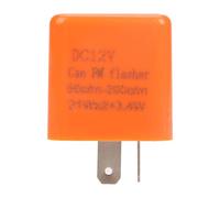 5 PCS Relais de Clignotant à 2Pin 12V DC Relais Centrale Cligno LED Flasheur Indicateurs Réglable en Vitesse pour Moto Voiture Vélo Lumière Clignotant, Autres Accessoires