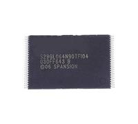 5 pcs S29gl064n90tfi Nor Flash parallèle 3V/3.3V 64M-Bit 8M X 8/4M 16 90Ns TSOP48 IC Chip S29gl064n90tfi04