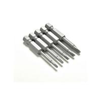 5 Pcs /Set Magnetic Triangle Head Screwdriver Bits S2 Steel 1/4 Hex Shank 50mm HFMQV