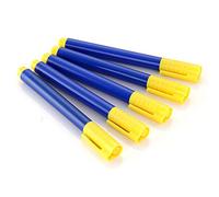 5 PCS Stylo Roller détection Argent détecteur, Stylo détecteur de Faux Billets de Banque, detecteur Faux Billet pour Toutes devises Euro/Dollars/Livres Sterling,env. 133 x 15 x 12 mm