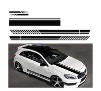 5 pcs Voiture De Autocollant De Bande De Capot De Voiture pour Kia Stonic YB/KX1 2018-2024 2025, Auto Racing Body Side Stripe Decal