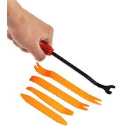5 pcs Voiture Panneau de porte Garniture Extracteur de fermeture d'ameublement Clip Remover Outil de levier Ensemble de réparation
