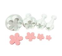 5 Petal Flower Plunger Set - 4 Piece - Cake Star