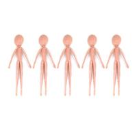 5 Pièce 15CM De Cadres De Corps En Feutre Pré-fabriqués Pour Rendre Les Fées, Les Momies, Les Gnomes, Les Extraterrestres Plus Faciles - Kits De Feutrage Pour Débutants