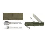 5-Piece Extérieur Vaisselle Ensemble de Couverts Ustensiles Randonnée Camping