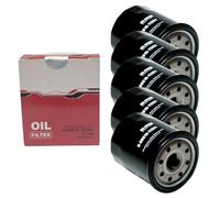 5 Piece Filtre À Huile Moteur 90915-YZZE1/03001/10001/10003/YZZJ1/YZZN2/ YZZC3/YZZC5/YZZC7/ YZZM3 Compatible Avec Toyota Moteurs Essence
