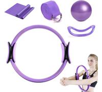 5 Piece Set Of Pilates Rings,Pilates Kits,Pilates Kit For Home Workouts,Pilates Ring Set,Yoga And Pilates Kits,Pilates Kit For Legs,Arms,Thighs
