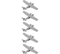 5 Pièces 1/2000-1/350 Échelle 3D Modèle Militaire Katarina Hydravion Bricolage Résine Hydravion Eau Avion Hydroglisseur Collection Militaire(1/350 (90mm))