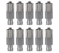 5 pièces/10 connecteurs de seringues filetés en métal pour garantir la fiabilité des liens pour les amateurs d'électronique