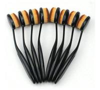 5 pièces/10 pièces Brosses multifonctions pour estomper et mélanger l'encre - pack multiple, avec embout plat de précision, pour artistes, arts DIY et confection de cartes. Rentrée des classes, fourni