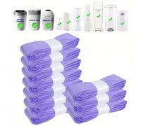 5 PIÈCES/10 PIÈCES Sacs de recharge de couche pour Twist & Click pour Tommee Tippee Sangenic SimpIee pour Angelcare pour Genie pour Munchkin Taille Unique,10 piècesPolyéthylène