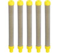5 Pièces 100 Filtres à Mailles pour les Pistolets de Peinture Pulvérisateurs Airless Wagner éléments de Filtre en Acier Inoxydable