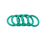 5 pièces 104,14x114,8x5,33mm de joints à O d'étanchéité en caoutchouc fluoré résistant à l'huile vert, diamètre extérieur 114,8mm, diamètre intérieur 104,14mm, diamètre de section 5,33mm