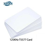 5 pièces 125khz EM4305 T5577 carte vierge cartes à puce RFID 125 khz copie réinscriptible réécriture en double 5PCS card pattern7