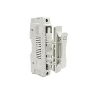 5 pièces 1500V porte-fusible solaire for Rail Din 1500V DC fil fusible, 10X85 fusible, PV for disjoncteur de Protection du système solaire PV(Holder only)