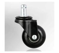 5 pièces/2 pouces porte-bagages chaise de bureau roulettes Double roulement roues pivotantes