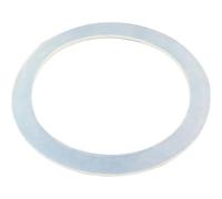 5 pièces 28 30 35 37 40 45 48 50 55 60 120 140 200 250 300 350 400 450 500 mm Rondelle d'étanchéité plate en caoutchouc silicone VMQ blanc(160x140x2.3mm)