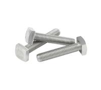 5 pièces 304 vis à tête carrée en acier inoxydable/boulons diamètre de filetage M5 M6 longueur 8-60mm (Size : M6x20(5Pcs))