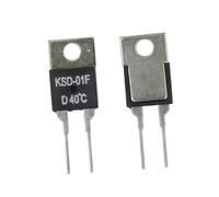 5 pièces 40 50 60 70 80 90 100 DegC NC normalement fermé non normalement ouvert 1,5a interrupteur thermique capteur de température Thermostat KSD-01F JUC-31F(115C,Normally closed D)