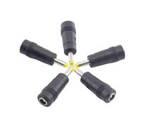 5 pièces 5.5mm X 2.1mm DC Femelle à 4.0mm X 1.7mm mâle Prise d'alimentation CC Adaptateur connecteur Pc câbles d'ordinateur Jack Ordinateur Portable Ordinateur Portable