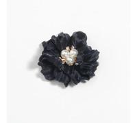5 pièces 5 cm Fleur de Gaze en Maille perlée Fleur Artificielle Fleurs en Soie Boutique Dentelle Garniture Patch Applique Dentelle Tissu Mariage