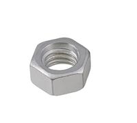 5 pièces-50 pièces 4#, BSW 1/8 1/4 3/16 5/16 5/32 3/8 1/2 écrou hexagonal en acier au carbone plaqué zinc (Color : Carbon Steel-03)