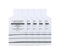 5 Pièces 5ml Mousse Nettoyante Pour Cils Pour Extension De Cils Shampooing Concentré Avec Bouteille Vide-5pcs Blanc Shampoo