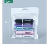 5 pièces 5ml vaporisateur pompe à parfum bouteille de parfum rechargeable vaporisateur atomiseur bouteille Mini voyage vide conteneurs cosmétiques 5PCS no Bag1