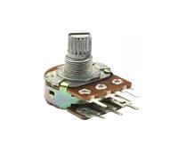 5 PIÈCES 6 broches WH148 B 1K 2K 5K 10K 20K 50K 100K 500K Double Potentiomètre L15(10K Ohm)