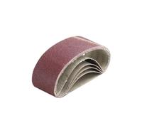 5 pièces 60x400mm bandes abrasives grain 40-120 ponceuse meuleuse(60x400 Grit 80 5pcs)