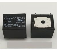 5 PIÈCES 833H-1A-FC Relais DC12V 10A/277VAC 4PIN