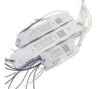 5 pièces AC220V 2.4G RF APP pilote LED Bluetooth télécommande intelligente 12-40W 36-50W 40-60W 50-72W 240mA pilote de gradation de courant(50-72Wx4,With Remote)