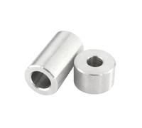5 pièces Acier inoxydable Douilles de palier, Douilles de guidage, Douilles de perçage, Diamètre intérieur 2.6 mm, Diamètre extérieur 4 mm, Hauteur 16 mm, 2.6x4x16mm(5 pièces)
