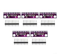 5 pièces ADS1015 Compact pour module ADC I2C Protocole 150uA Faible consommation pour Arduino Automation Bleu (Violet)