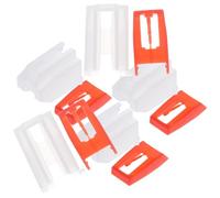 5 Pièces Aiguille de Stylet Rouge en Plastique | Remplacement Facile, Installation Simple, Pointe Précise, Restaure la Qualité Sonore, pour Platines et Lecteurs