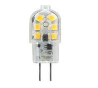 5 pièces ampoule LED 3W 5W G4 G9 ampoule AC 220V DC 12V lampe à LED projecteur lustre éclairage remplacer 20w 30w lampe halogène-G4-3W-AC220-240V (transparent)_Blanc chaud