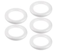 5 Pièces Anneau de Bricolage en Écume Blanc pour Garçon et Filles