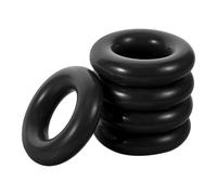 5 Pièces Anneaux de Poids pour Swing de Golf Structure Rapide | Entraîneur de Swing Lesté, Design Rouge Vif, Améliore la Mémoire Musculaire, Pratique en Extérieur