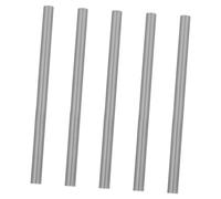 5 Pièces Arbre Linéaire de Précision 6x100mm en Acier Inoxydable Durci | Surface Polie Résistante à L’usure, Tige Rectifiée de 6mm, Axe Équilibré Dynamiquement pour Cnc, Imprimante 3d