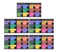 5 Pièces Autocollant D’index Mensuel Présent Rentrée | Étanche, Forte Adhérence, Cuivre et Glue, pour Planification, Bloc-notes, École et Bureau Couleur Aléatoire
