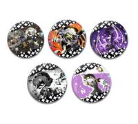 5 Pièces Badge Murder Uzi Drone, Figurine Uzi J N Cyn Broches, Cartoon Metal Pins Set, Murder Dron Cosplay Sac Decor