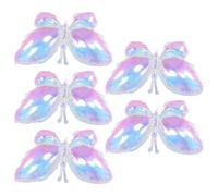 5 Pièces Ballon Gonflable en Feuille D’aluminium, Décor Hawaïen | Brillance Vive, Forme D’insecte, pour Arches et Décors de Table, Fêtes D’plein Air