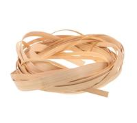5 Pièces Bandes de Bambou Tressées pour Vannerie, Rouleau