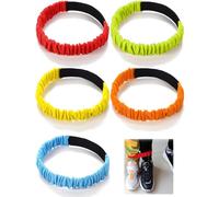 5 Pièces Bandes de Course à 3 Pattes，2 Personnes 3 Jambes Pied Course，pour Jeu de Course à Relais Carnaval Field Day.