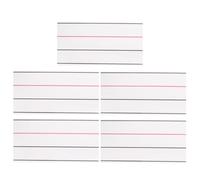 5 Pièces Bandes D'écriture Manuscrite de L'enseignant | Bandes de Grille Blanches, Surface Magnétique Effaçable, pour Lettres et Alignement Clair, Usage Scolaire