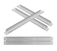 5 Pièces Barre de Séparation en Acier Inoxydable pour Tables Chauffantes | Finition Lisse sans Bavure, Réorganisation Rapide, Protection des Bacs, Usage Hôtel et Supermarché