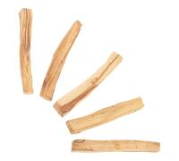 5 Pièces Bâtonnets en Bois pour Bricolage, Tiges Bois Beige, Lot
