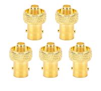 5 pièces BNC femelle vers SMA femelle Adaptateur RF coaxial convertisseur mâle